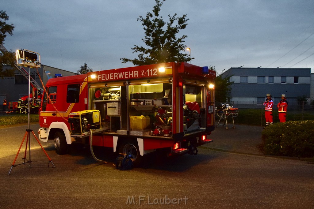 Grossbrand Halle Troisdorf Kriegsdorf Junkersring P381.JPG - Miklos Laubert